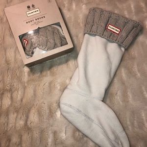 HUNTER Original Six-Stitch Cable Tall Boot Socks
